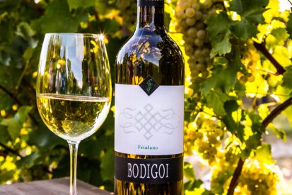 Bottiglia di vino bianco - Azienda Agricola Vini Bodigoi